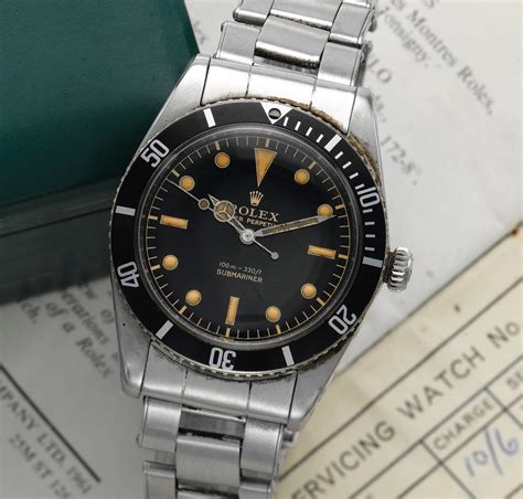 rolex submariner 1950s.